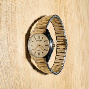 Classic Gold & Silver Luxury Watch